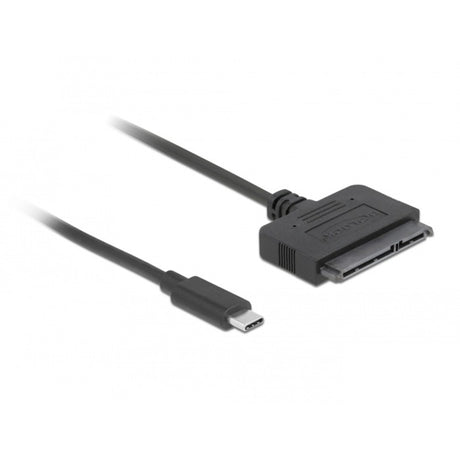Delock usb type-c converter to 22 pin sata 6 gb s (zwart)