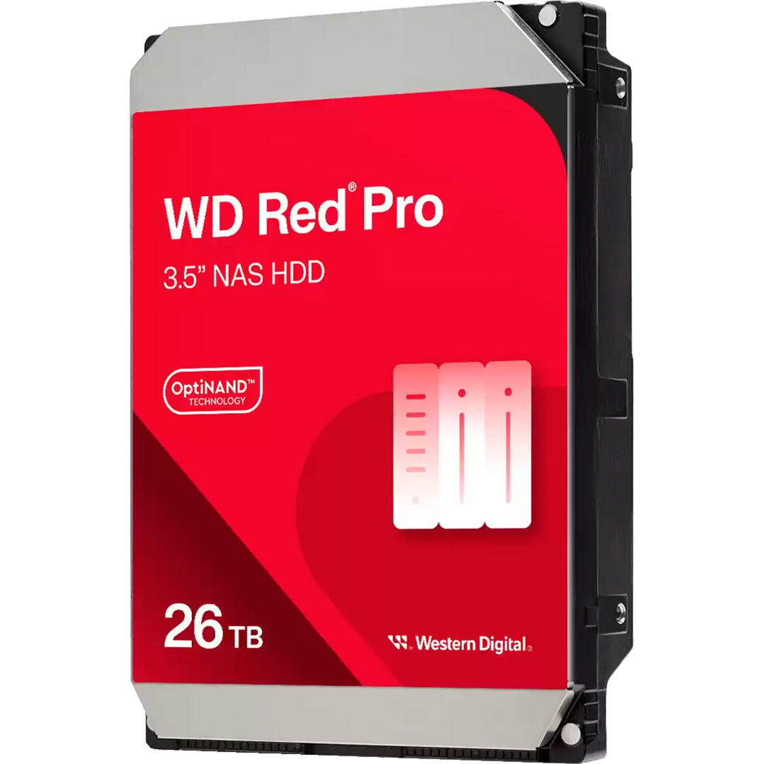 Wd red pro 26 tb harde schijf (260kfgx, sata 600)