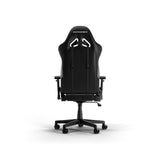 Dxracer gladiator l black white pvc leather gamestoel (zwart wit)