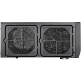 Silverstone sst-gd09b-c htpc behuizing (zwart | 1x usb-a | 1x usb-c)
