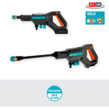 Gardena aquaclean 24 18v medium hogedrukreiniger - 24 bar - excl. accu