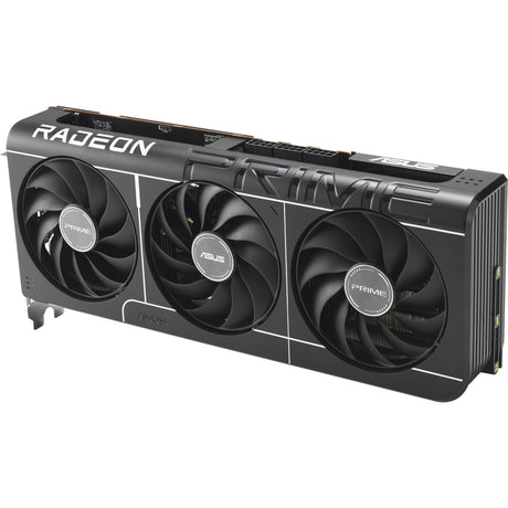 Asus prime radeon rx 9070 xt oc grafische kaart (grijs, 3x displayport, 1x hdmi, rdna4)