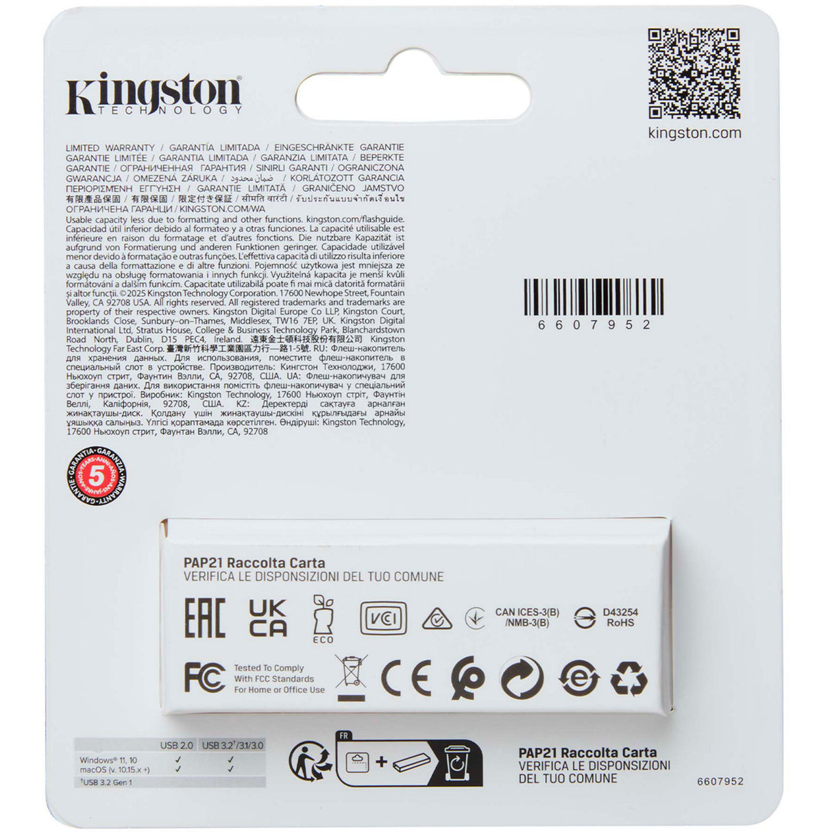 Kingston datatraveler exodia s 256 gb usb-stick (zwart oranje, dtxs 256gb)