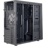 Inter-tech b-02 rgb midi tower behuizing (zwart | 3x usb-a | rgb | window)