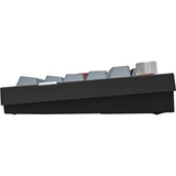 Montech mkey pro darkness rgb mechanisch toetsenbord (zwart, us lay-out (qwerty), gateron g pro yellow, 75%, hot-swappable, rgb, double-shot pbt, usb-c | 2.4 ghz | bluetooth 5.2)