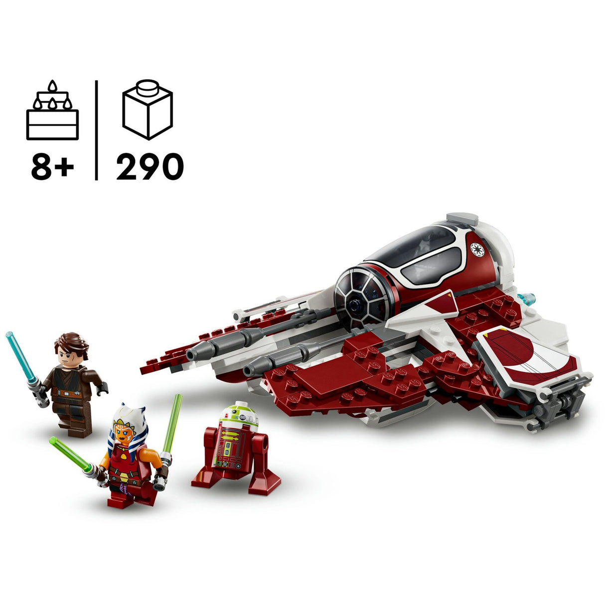 Lego star wars™ ahsoka's jedi interceptor™ 75401