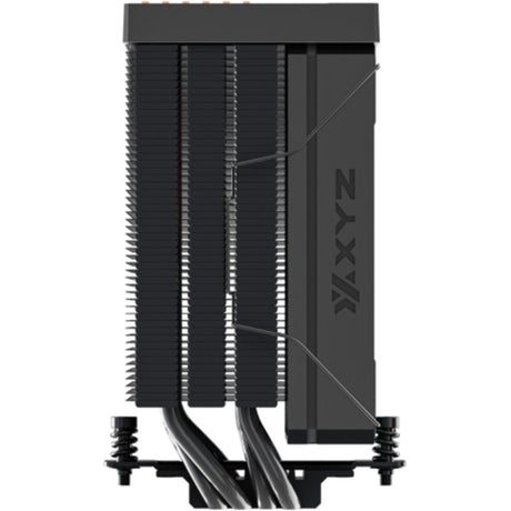 Xyz pc gear thermax 4 pulsar a-rgb cpu-koeler (zwart, argb, pwm)