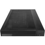 Chieftec visio air midi tower behuizing (zwart | 2x usb-a | 1x usb-c | tempered glass)