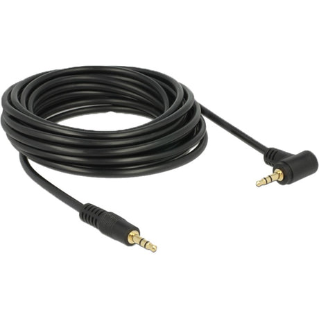 Delock 3,5 mm male > 3.5 mm male kabel (zwart, 5 meter)
