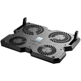 Deepcool multi core x6 laptopkoeler (zwart, 2x usb 2.0)