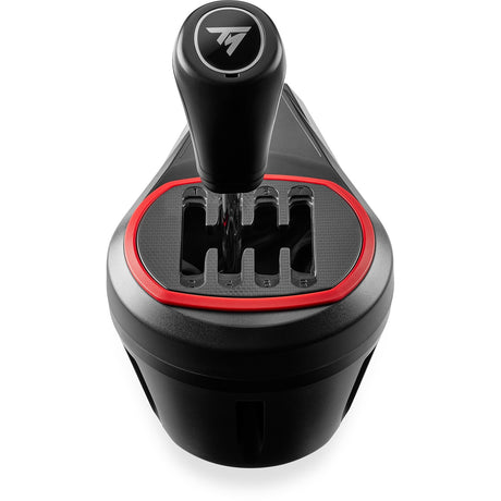 Thrustmaster th8s add-on gaming shifter (zwart rood, pc, playstation 4, playstation 5, xbox series x|s, xbox one)