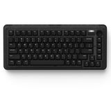 Iqunix zx75 dark side wireless mechanical keyboard (zwart, us lay-out (qwerty), gateron brown, 75%, rgb leds, hot-swappable, double-shot pbt, 2.4ghz | bluetooth 5.1 | usb-c)