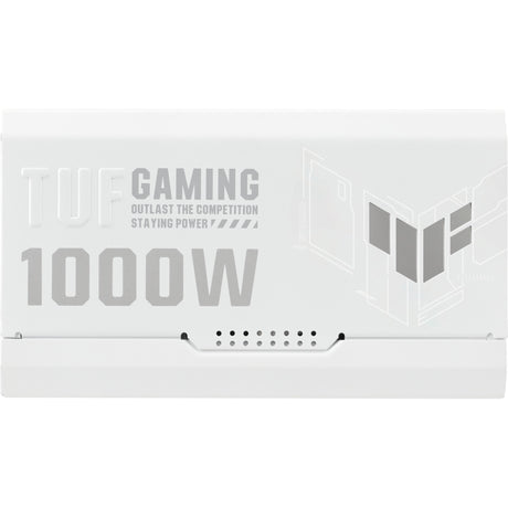 Asus tuf gaming gold white edition modulaire 1000 watt voeding (wit, 1x 12v-2x6, 4x pcie)