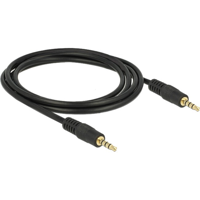Delock 3,5 mm kabel (zwart, 2 meter)