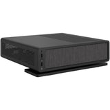 Fractal design ridge black mini tower behuizing (zwart | 2x usb-a | 1x usb-c)