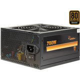 Inter-tech argus bps-700, 700 watt voeding (zwart, 4x pcie)