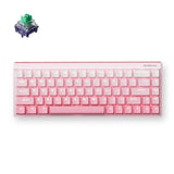 Mchose ace 68 air hall effect magnetic switch gaming keyboard (wit, us lay-out (qwerty), kailh magnetic god, 65%, rgb, hot swap, pbt keycaps, usb-c, hall effect sensor)