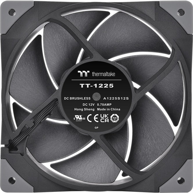 Thermaltake swafan gt12 pc cooling fan tt premium edition case fan (120 x 120 x 25 mm, pwm)