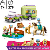 Lego friends 42695 trailer met paard en veulen