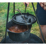 The windmill dutch oven 9 qt kookpan (zwart, ø 31.5 cm | 8.5 liter)