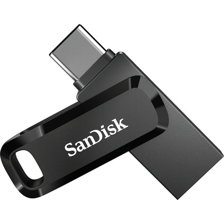 Sandisk ultra dual drive go 64 gb usb-stick (zwart, usb-a 3.2 (5 gbit s), usb-c 3.2 (5 gbit s))