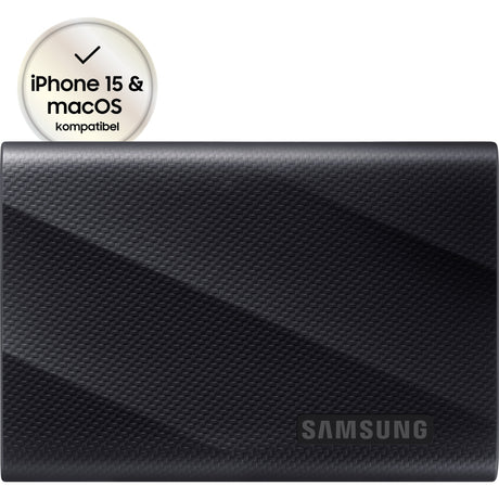 Samsung portable t9 1 tb externe ssd (zwart, mu-pg1t0b eu, usb-c 3.2 (20 gbit s))