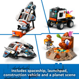 Lego city - ruimtebasis en raketlanceringsplatform constructiespeelgoed (60434)