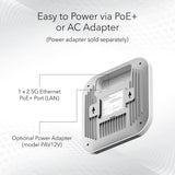 Netgear wax620 - ax3600 dual band poe + multi-gig access point (wit, wifi 6)
