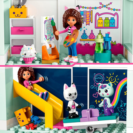Lego gabby's poppenhuis gabby's poppenhuis speelgoed speelgoed met 4 minifiguren en accessoires voor kinderen 4+ - 10788