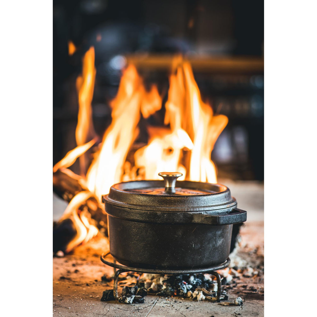 The windmill bbq pan s bak- braadpan (zwart, ø 20 cm | 2.1 liter)