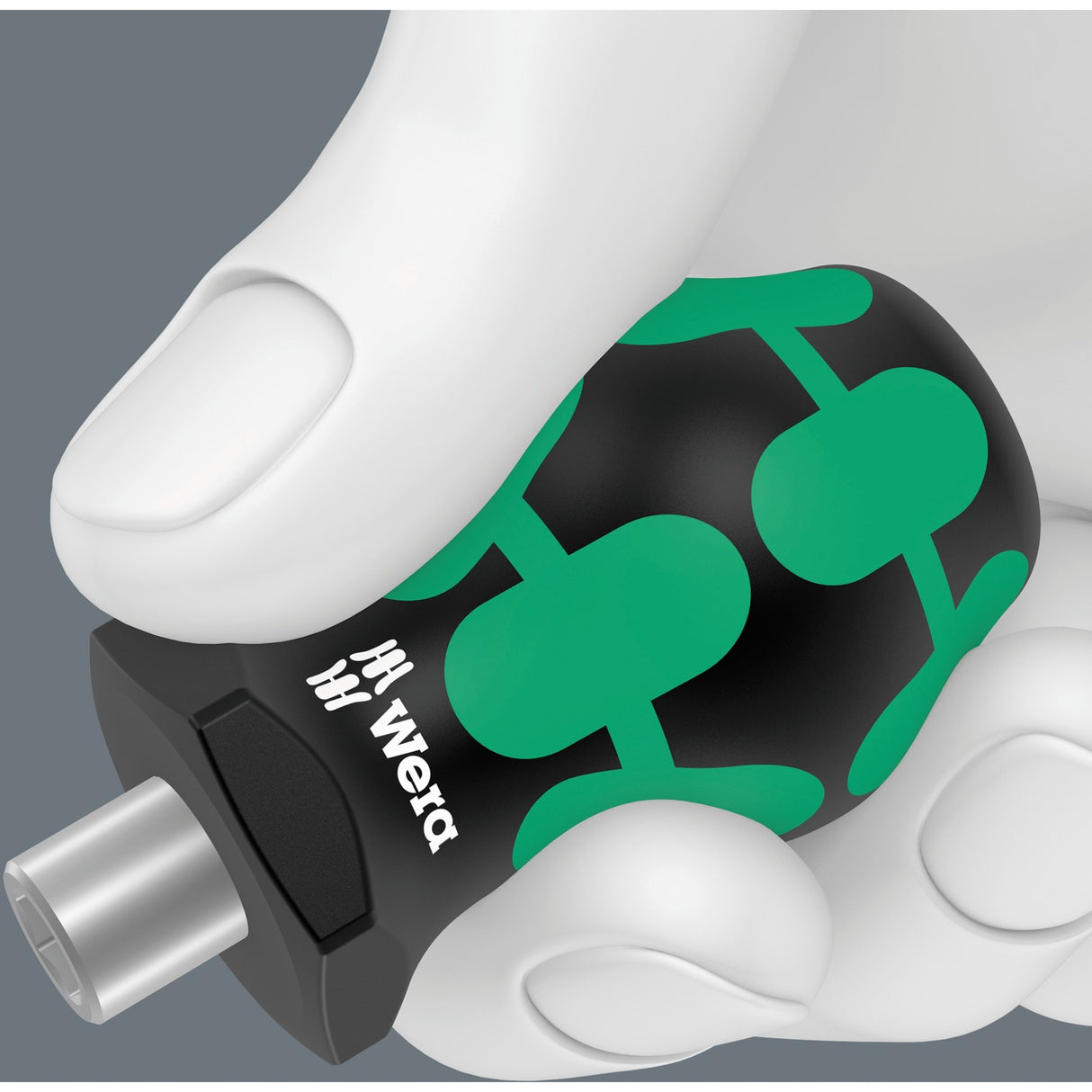 Wera kraftform kompakt stubby 1, 19-delig bitset (zwart groen)