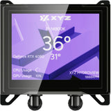 Xyz pc gear hydroview aio 240 waterkoeling (zwart, argb, pwm)