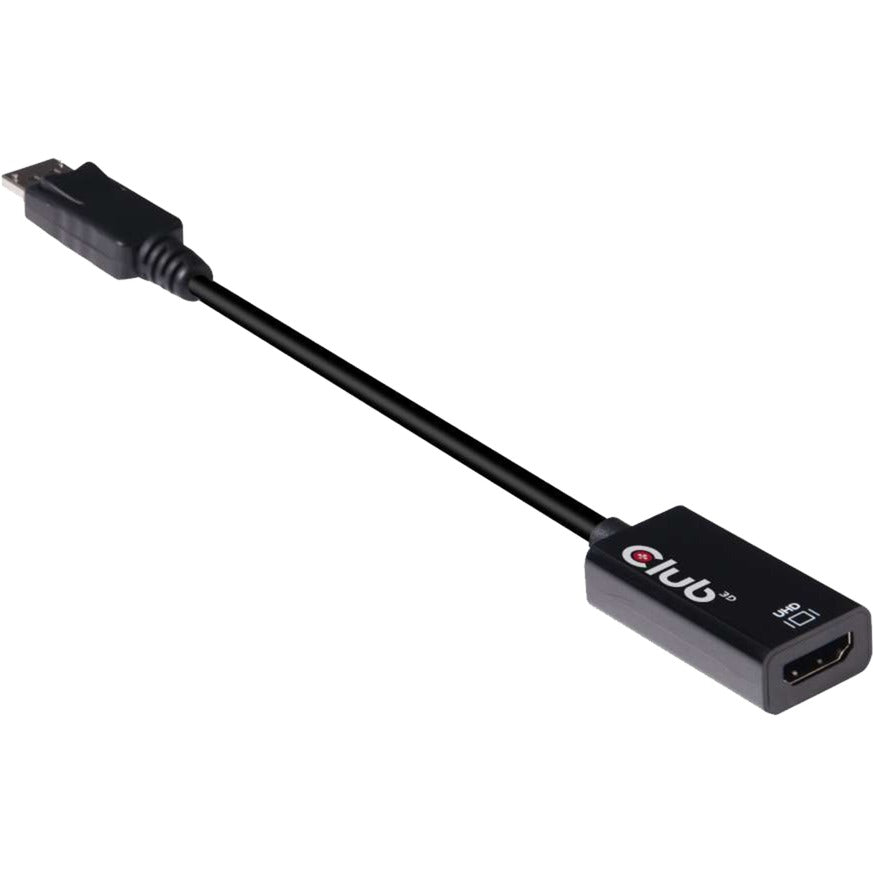 Club 3d displayport 1.4 naar hdmi 2.0b hdr actieve adapter (zwart)