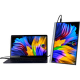 Asus zenscreen oled mq16ahe 15.6 monitor (zilver, usb-c, mini hdmi)