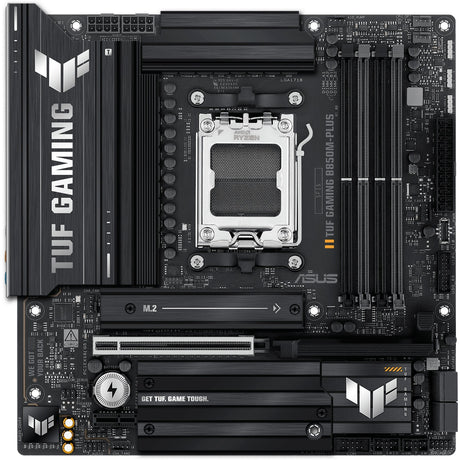 Asus tuf gaming b850m-plus socket am5 moederbord (2.5 gbe-lan, sound, µatx)