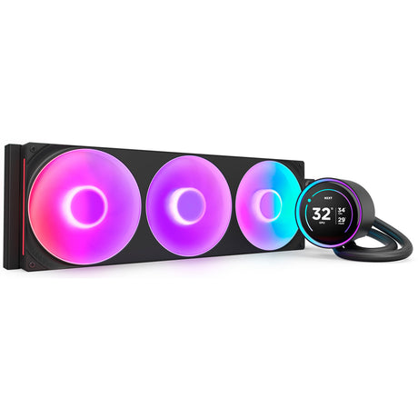 Nzxt kraken elite 420 rgb waterkoeling (zwart)