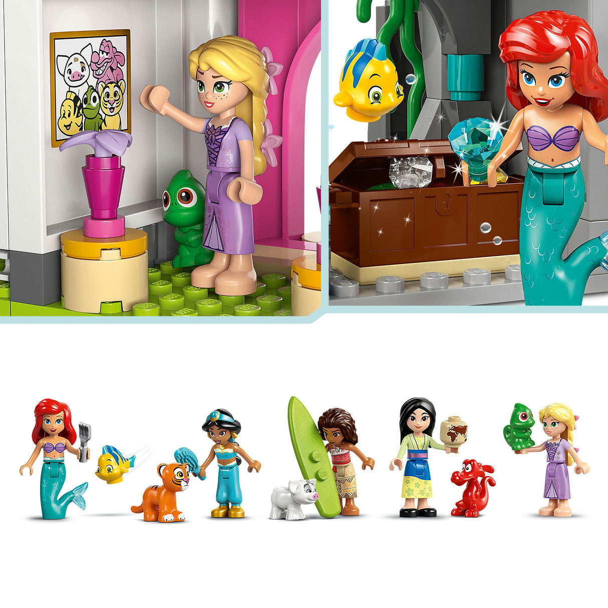 Lego ® disney prinsessenkasteel en koninklijke huisdieren - 43267