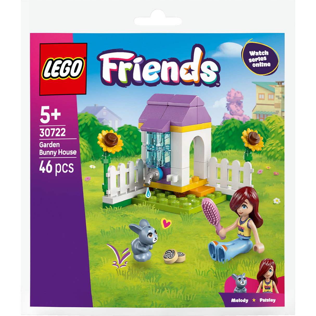 Lego friends 30722 konijnenhok in de tuin