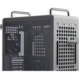 Cooler master qube 540 moonstone midi tower behuizing (grijs | 2x usb-a | 1x usb-c | tempered glass)
