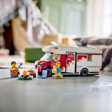 Lego city avontuurlijke camper voertuigset - 60454