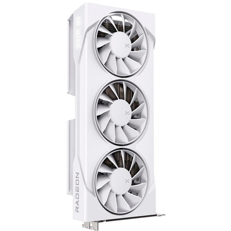 Xfx radeon rx 9060 xt swift oc triple fan grafische kaart (wit, rdna4, gddr6, 2x displayport, 1x hdmi 2.1)