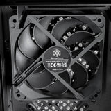 Silverstone sst-ps13b midi tower behuizing (zwart | 2x usb-a)