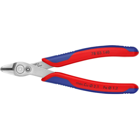 Knipex super-knips 78 03 140 elektronica en fijnmechanica printtang 144 mm