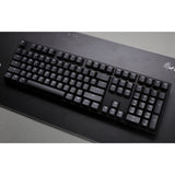Ducky origin phantom black, toetsenbord (zwart, us lay-out, cherry mx blue, hot swap, pbt double-shot keycaps)
