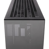 Arctic xtender vg midi tower behuizing (zwart | 2x usb-a | 1x usb-c | rgb | tempered glass)