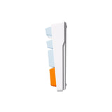 Mchose g98 pro orange blue snow tiger wireless tri-mode custom mechanical rgb gaming toetsenbord (blauw, us lay-out (qwerty), ttc snow tiger, rgb, hot swap, double-shot pbt, draadloos | bluetooth | usb-c)