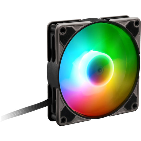 Sharkoon silentstorm 120 pwm rgb case fan (120 x 120 x 25 mm)