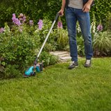Gardena accugrasschaar set powercut 18v p4a solo (grijs turquoise, 14752-55, accu en oplader niet inbegrepen)