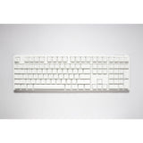 Ducky one 3 classic pure white rgb mechanisch toetsenbord (wit, us lay-out (qwerty), cherry mx speed silver, 100%, rgb led, double-shot pbt, hot-swappable, quack mechanics)