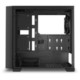 Sharkoon j1000 argb midi tower behuizing (zwart | 3x usb-a | rgb | tempered glass)